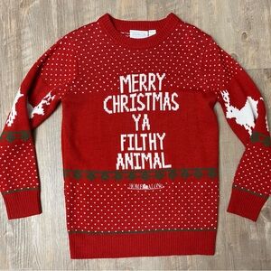 Home Alone Ugly Christmas Sweater Adult Small